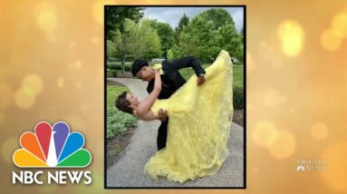 Bone cancer survivors celebrate prom together