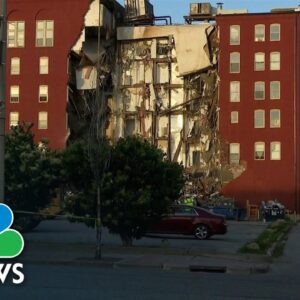 Rescue efforts underway after Iowa apartment building partially collapses