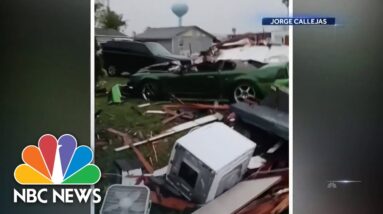 Deadly tornado rips through Texas community
