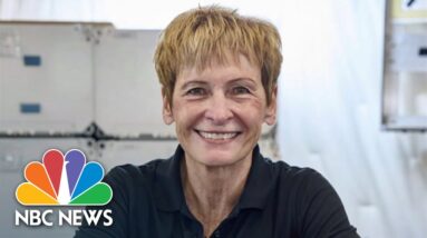 Former NASA astronaut becomes first woman to command a private spaceflight