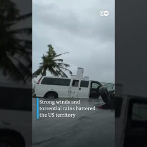 Guam: Before and after Typhoon Mawar | DW #Shorts