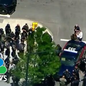 Police searching for Atlanta shooting suspect who killed one, injured four