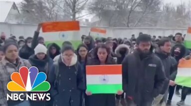 International students in Ukraine still in limbo after a year of war