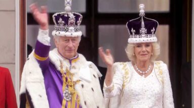 King Charles and Queen Camilla Greet Crowd After Coronation