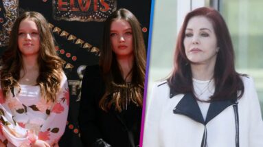 Priscilla Presley Attends Twin Granddaughters' Graduation Separate From Family