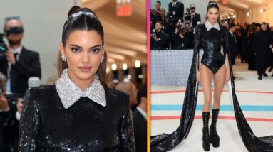 Met Gala 2023: Kendall Jenner Goes PANTSLESS