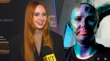 Guardians 3: How Karen Gillan SHOCKED Couples Therapist With Nebula Makeup (Exclusive)