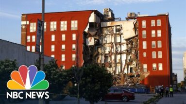Recovery efforts underway after Iowa building collapse