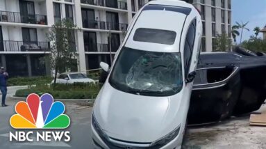 Tornado with 130 mph winds flips cars and damages homes in Florida