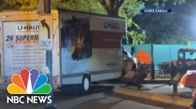 U-Haul driver arrested after crashing into barricades near White House