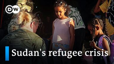 UN expects up to 800,000 international refugees from Sudan | DW News