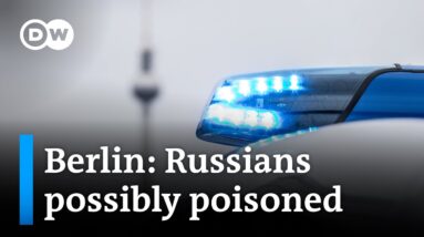 German police are investigating the suspected poisoning of two Russian journalists | DW News