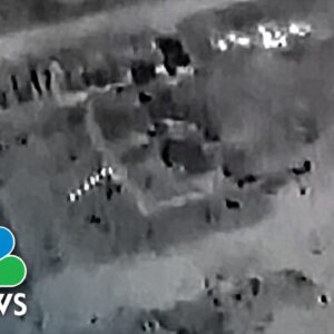 Drone video shows attack on Russian troops in Bakhmut, Ukraine's military says