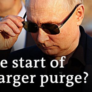 A purge at the top of Russia's military establishment? | DW News