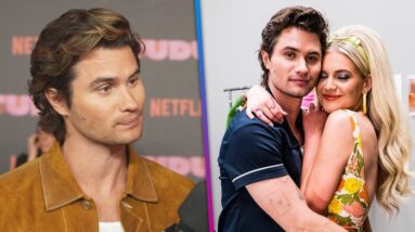 Chase Stokes REACTS to 'Golden Retriever Boyfriend' Label (Exclusive)