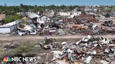 Deadly tornado slams Texas town as severe weather sweeps South