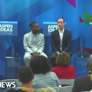 Discussing societal needs and economic growth at Aspen Ideas Festival