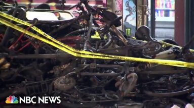Four dead in Manhattan e-bike shop fire