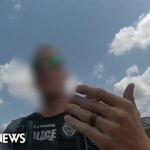 Video shows Florida officer lead deputy on high-speed chase, flee traffic stop