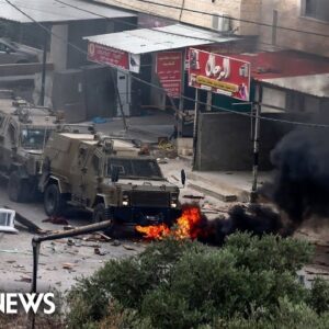 At least four Palestinians killed in Israeli helicopter raid in West Bank