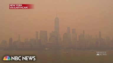 90 million Americans under air quality alerts due to Canadian wildfire smoke