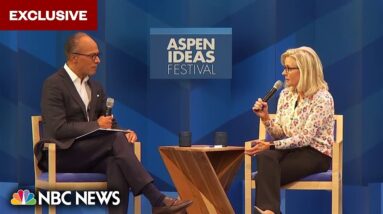 Liz Cheney speaks one-on-one with Lester Holt: Exclusive