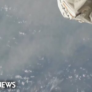 Watch: Smoke from Canadian wildfires seen from the International Space Station
