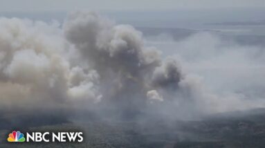 Out-of-control wildfires scorching Nova Scotia