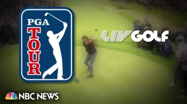 PGA and Saudi-backed LIV Golf announce merger