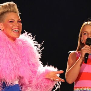 Pink's Daughter Willow ROCKS the Crowd at Mom's Concert
