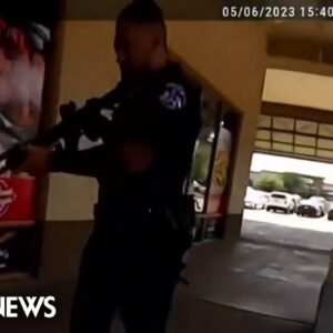 Police release bodycam footage of Texas mall shooting