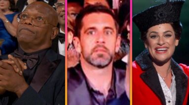 Samuel L. Jackson, Aaron Rodgers and Lea Michele Go VIRAL at Tonys