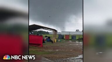 Severe weather stretching across Central Plains to Southeast