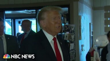 Trump’s attorneys at Justice Department headquarters ahead of grand jury meeting