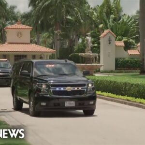 Trump departs for arraignment at Miami federal court
