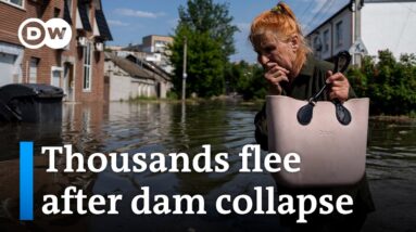 Ukraine war: Who stands to gain from blowing up Kakhovka dam? | DW News