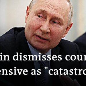 How Putin and Russia's state media portray Ukraine's counteroffensive | DW News