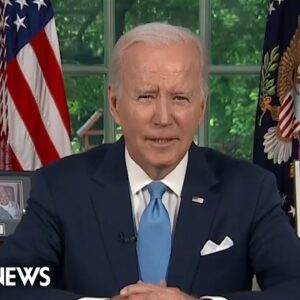 Watch Biden’s full remarks on passage of bipartisan debt limit deal