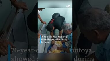 Woman found alive at her own funeral | DW News