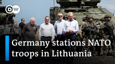 Germany to permanently station additional combat troops in Lithuania | DW News