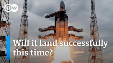 India about to become the fourth country to put a craft on the moon | DW News