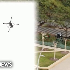 Police in Southern California using drones to help with dangerous situations