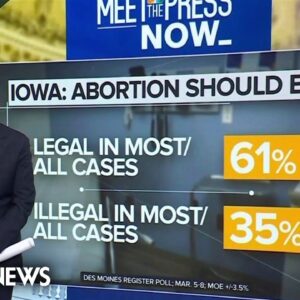 Chuck Todd: Trump’s abortion stance sets him apart from GOP field