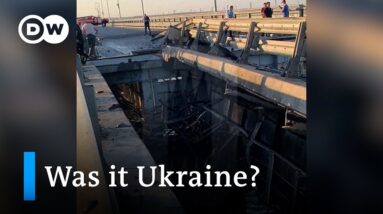 Attack on Crimean Bridge: Ukraine under pressure to show military success? | DW News