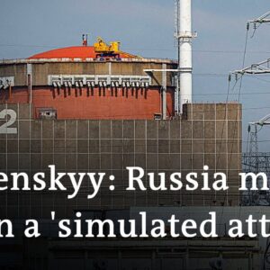Russia and Ukraine accuse each other of plotting an attack on Zaporizhzhia nuclear plant | DW News