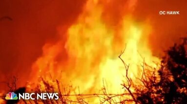 Historic heat wave fueling fires in California, scorching Southwest with triple digit temperatures