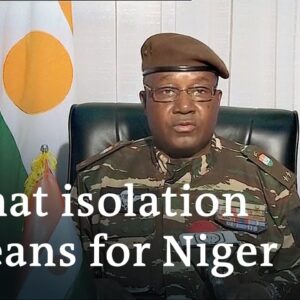 Niger increasingly isolated after coup as EU cuts financial ties | DW News