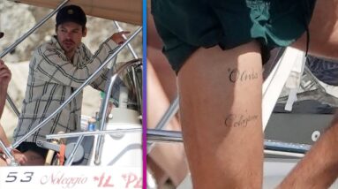 Harry Styles Shows Off 'Olivia' Tattoo During Vacation in Italy