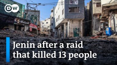 Israel's military has carried out its largest raid in 20 years in the Jenin refugee camp | DW News