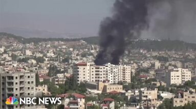 Israel targets Palestinian militants in massive military operation